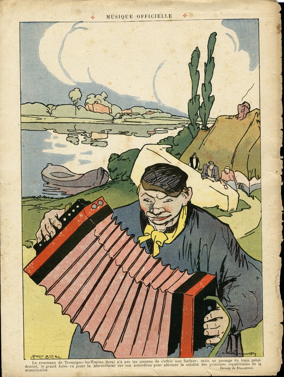 Ilustração de Aristide Delannoy (1874-1911) em Le Rire de Aristide Delannoy