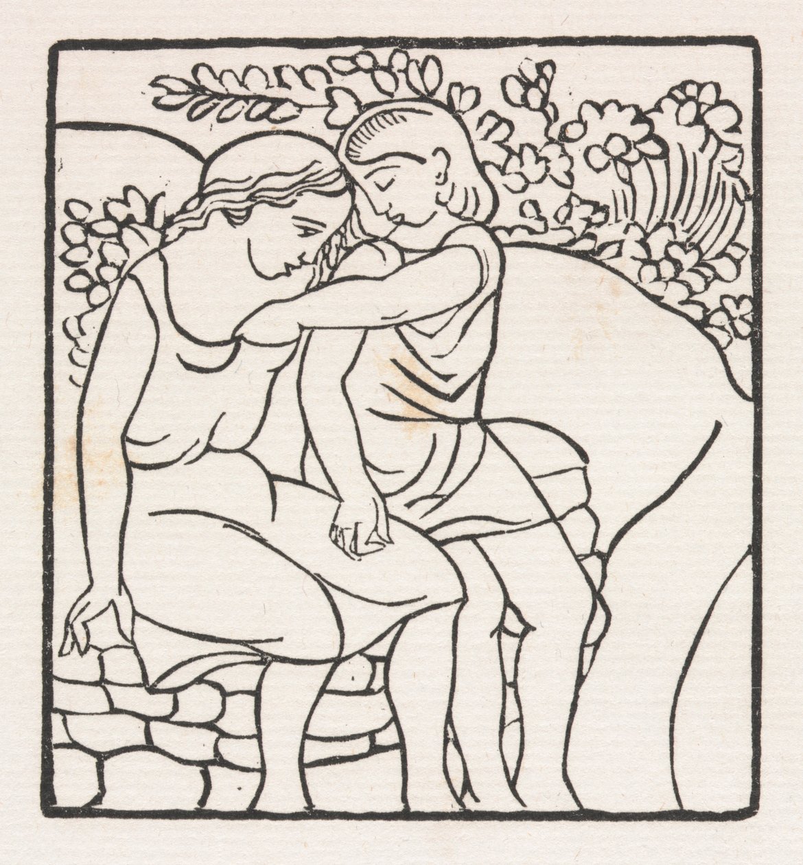 Daphnis e Chloe: Daphnis e Chloe em ação de Aristide Maillol