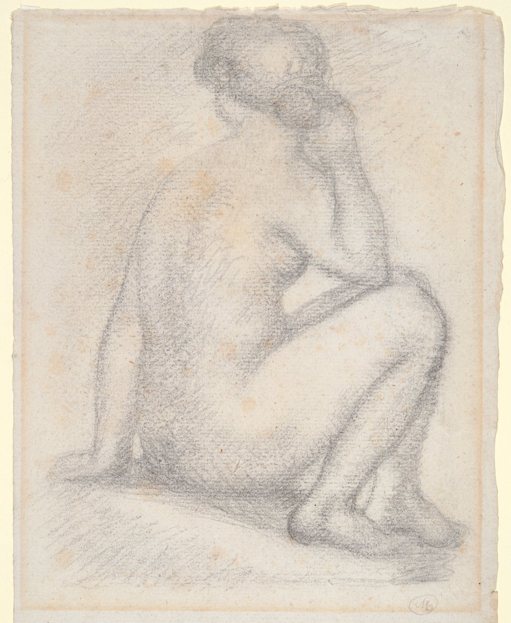 Nua Feminina, Sentada de Aristide Maillol