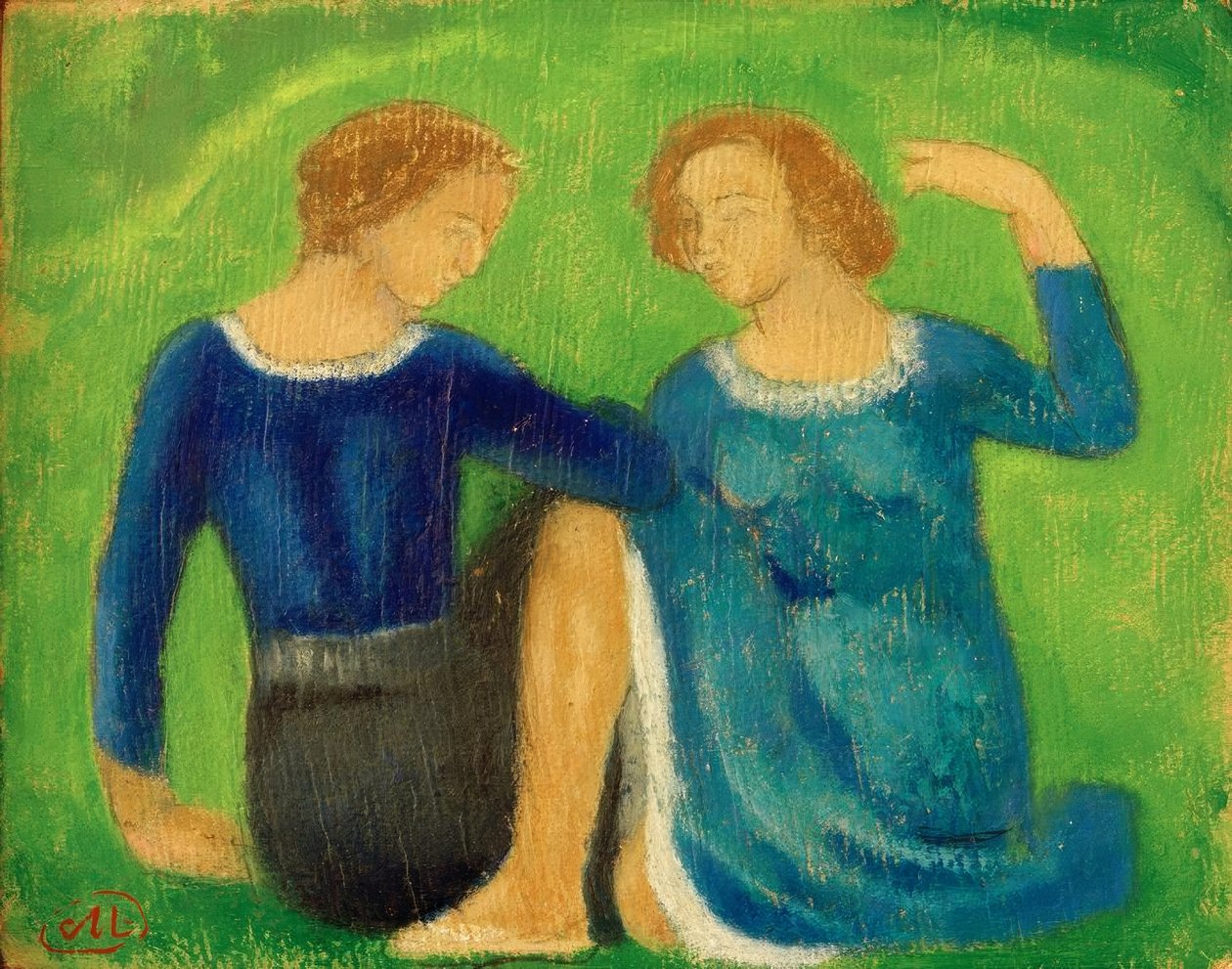 Les deux soeurs (As Duas Irmãs) de Aristide Maillol