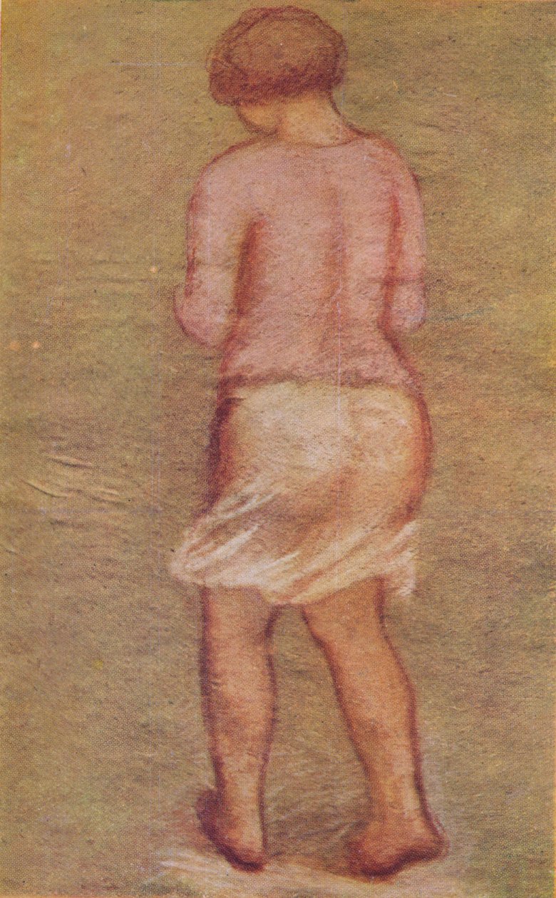 Estudo de uma mulher, 1937 de Aristide Maillol