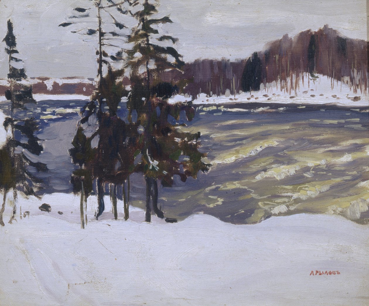 Imatra, 1912 de Arkadij Aleksandrovic Rylov
