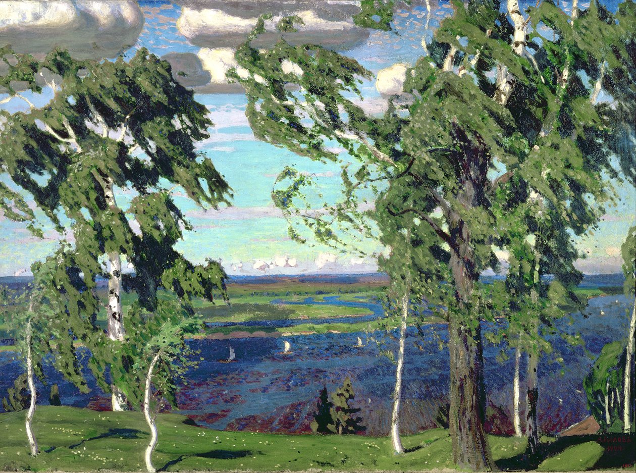 Sensação Verde, 1904 de Arkadij Aleksandrovic Rylov