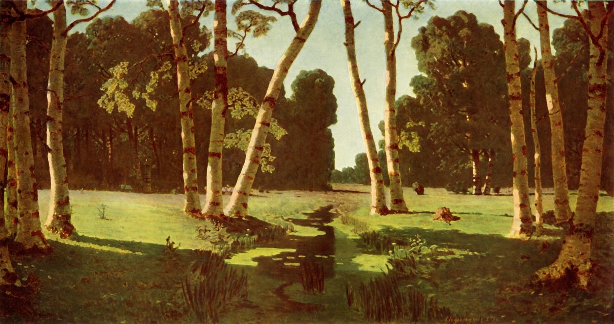Um Birchwood, 1879, 1965. de Arkhip Ivanovich Kuindzhi