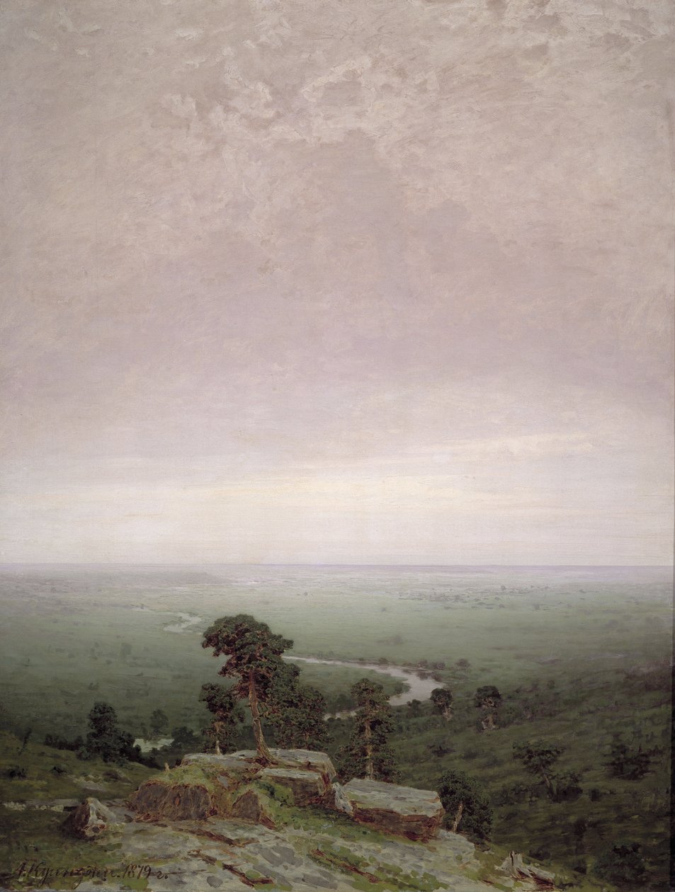 O norte, 1879 de Arkhip Ivanovich Kuindzhi