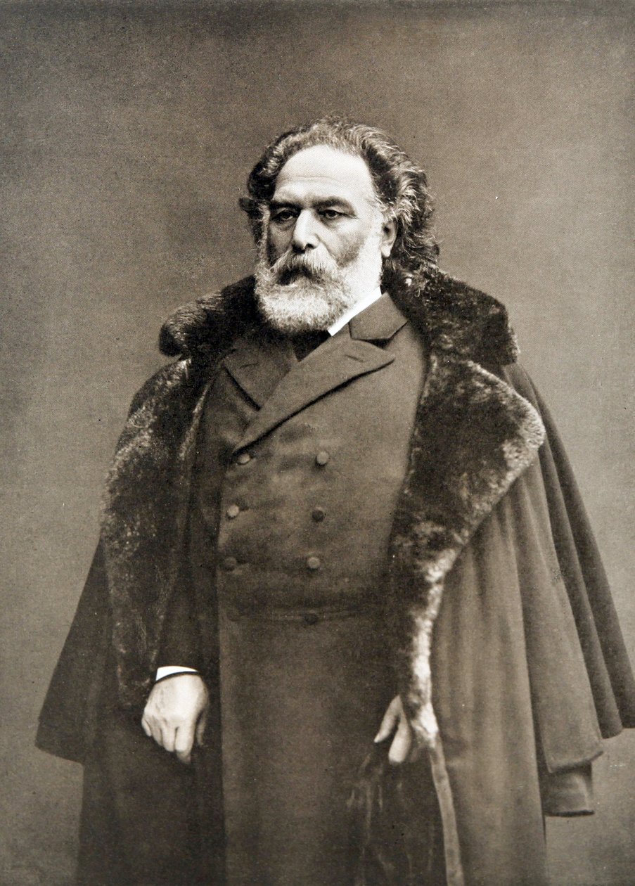 Arkhip Kouindji - Retrato do artista Arkhip Kuindzhi (1841-1910) par Anônimo de Arkip Ivanovic Kuindzi