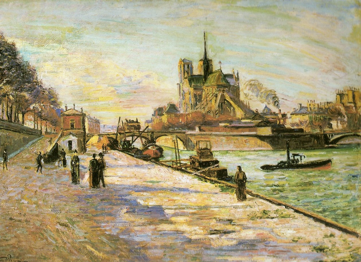 Notre Dame de Paris de Jean Baptiste Armand Guillaumin