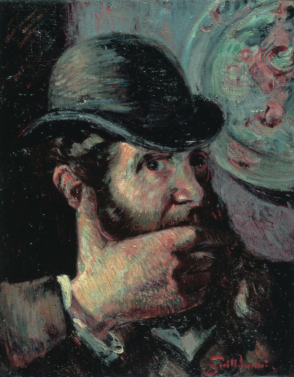 Auto-retrato de Jean Baptiste Armand Guillaumin
