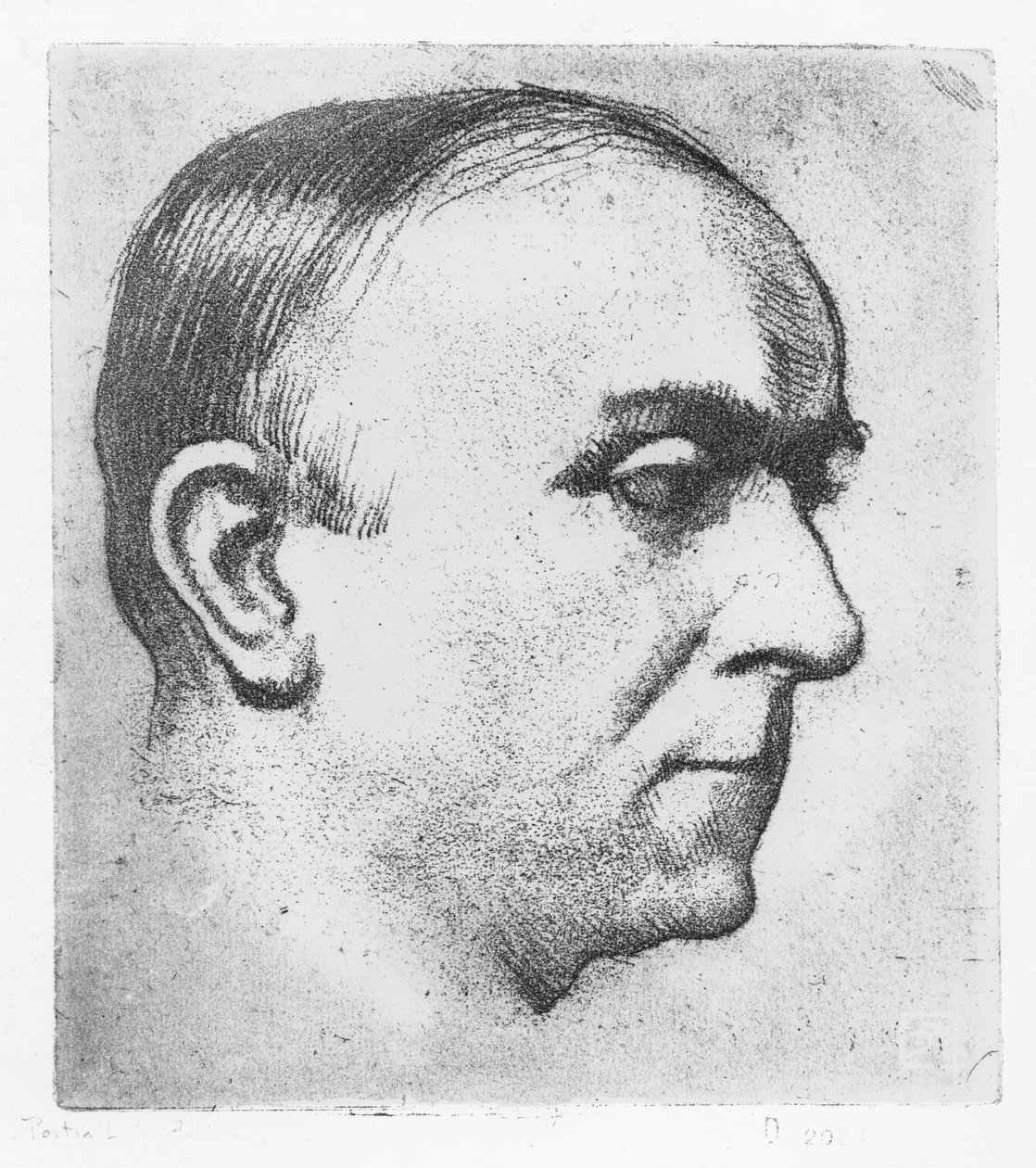 Retrato de Edmond Glesener de Armand Rassenfosse
