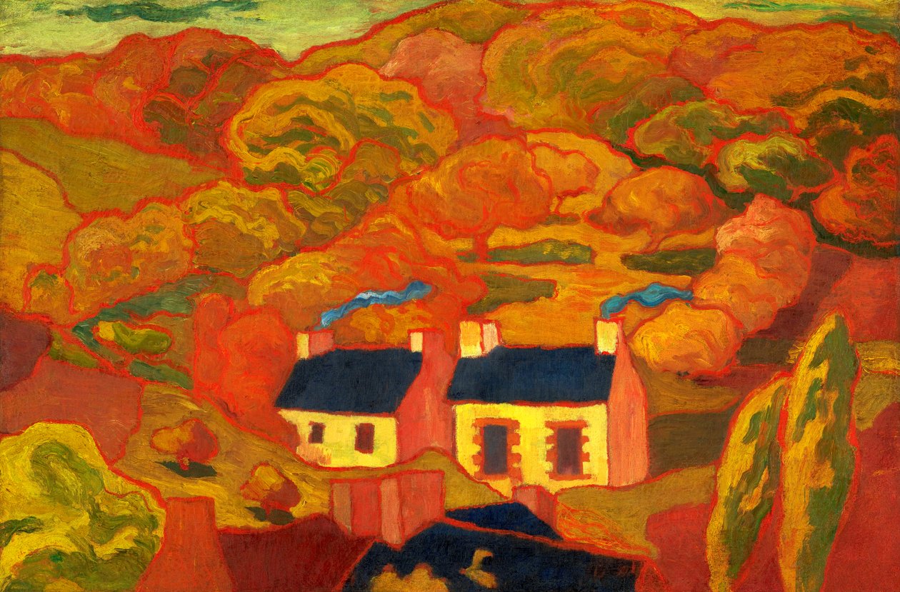 Dois chalés de colmo de Armand Séguin
