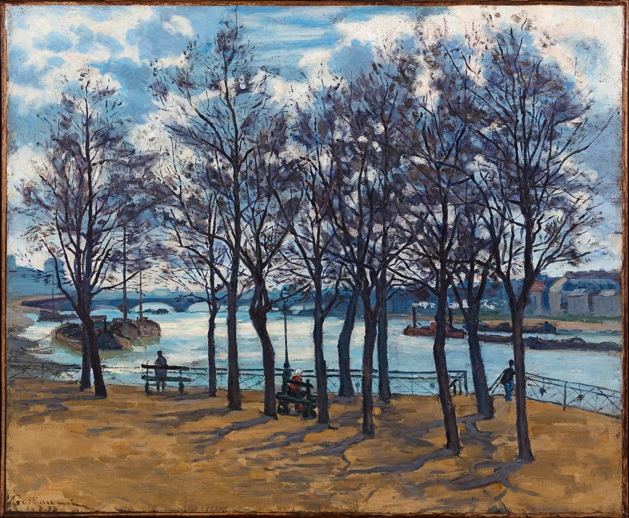 Francês: Quai de la Rapée de Armand Guillaumin