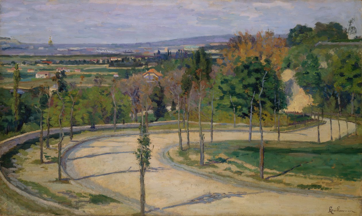 Os arredores de Paris, 1875. de Armand Guillaumin