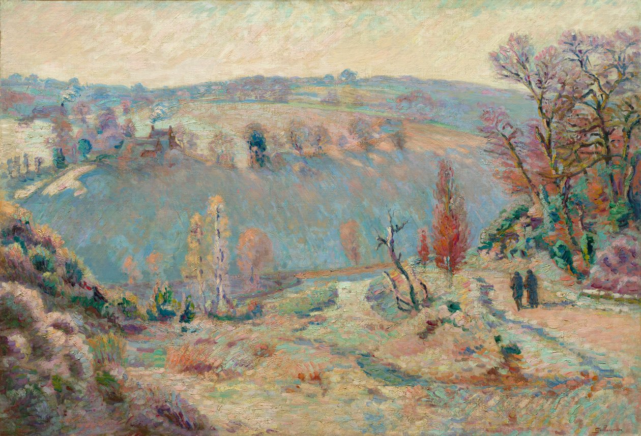 Vale do Sédelle em Pont Charraud: White Frost de Armand Guillaumin