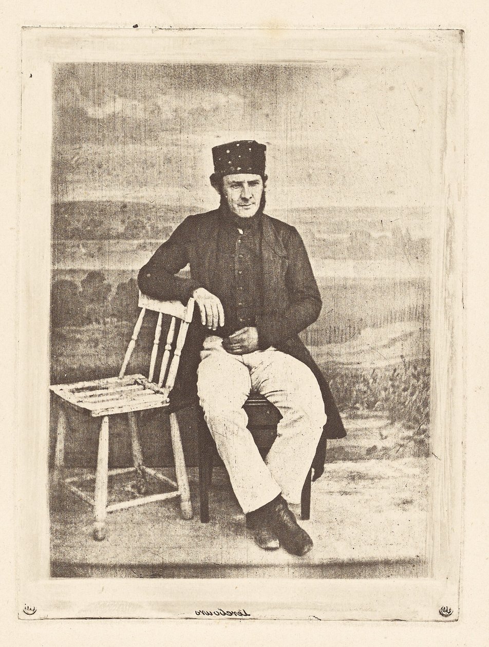 [Retrato de um homem]. de Armand Hippolyte Louis Fizeau