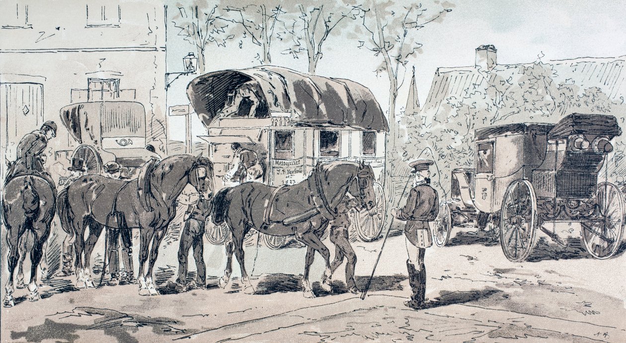 Tipos de treinadores utilizados durante o século XIX de Armand Jean Heins