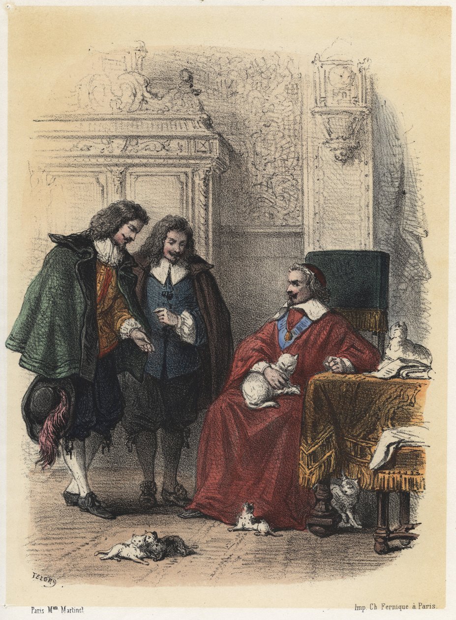 Cardeal Richelieu (Armand Jean du Plessis de Armand Louis Henri Telory