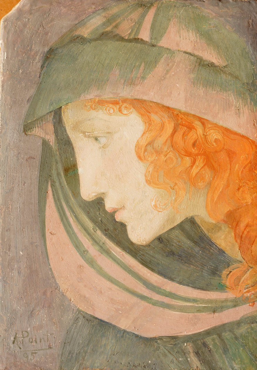Uma musa, 1895 de Armand Point