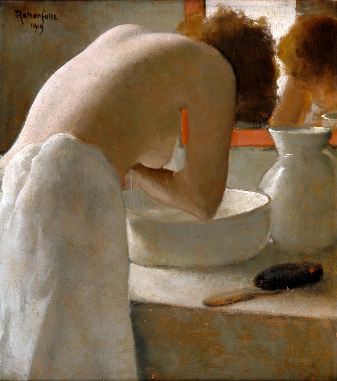 Lavagem da mulher de Armand Rassenfosse