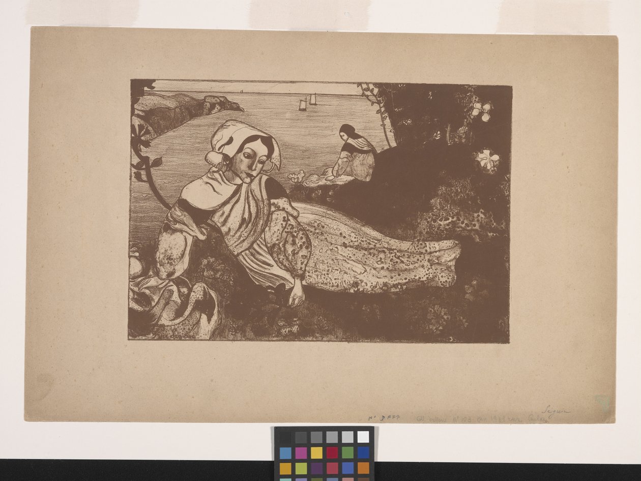 La Primavère (Primavera) (zincografia) de Armand Séguin