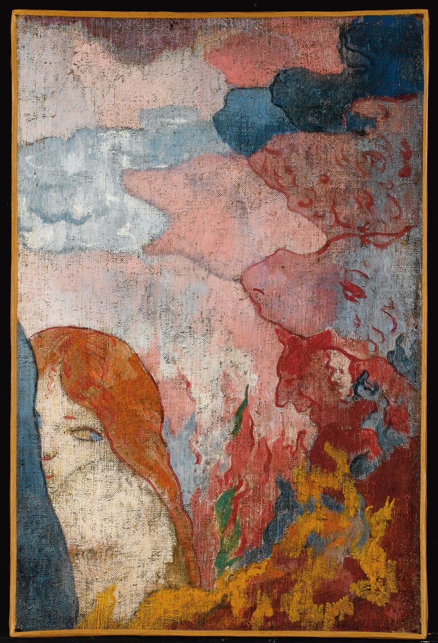 As Flores do Mal, c.1894 (óleo sobre tela) de Armand Séguin