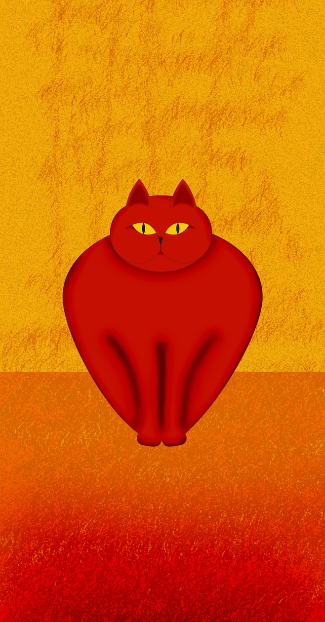 Gato vermelho de Armin Mumper