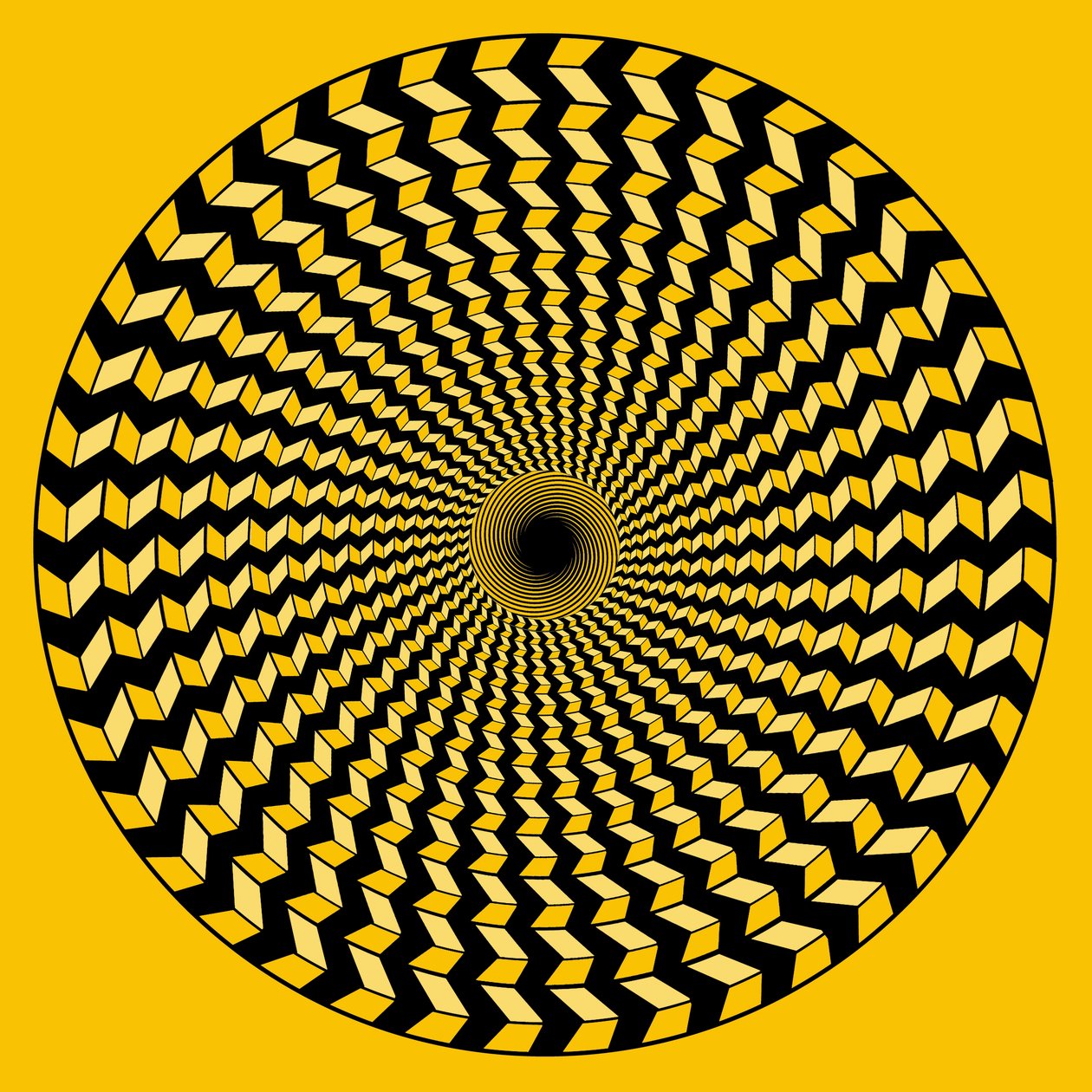 Espiral em amarelo de Armin Mumper