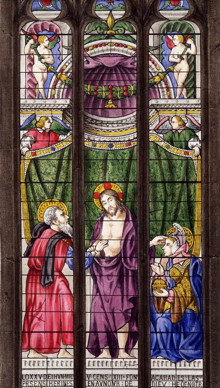A descrença de São Tomás, pintura de Arnaut Demole, Cathedrale d