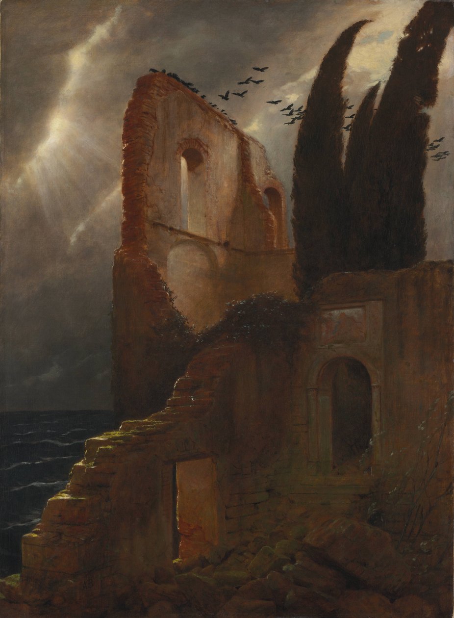 Ruína do Mar de Arnold Böcklin