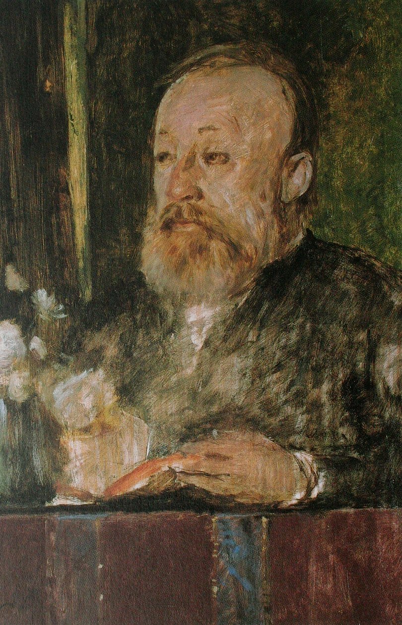 Retrato Gottfried Keller de Arnold Böcklin