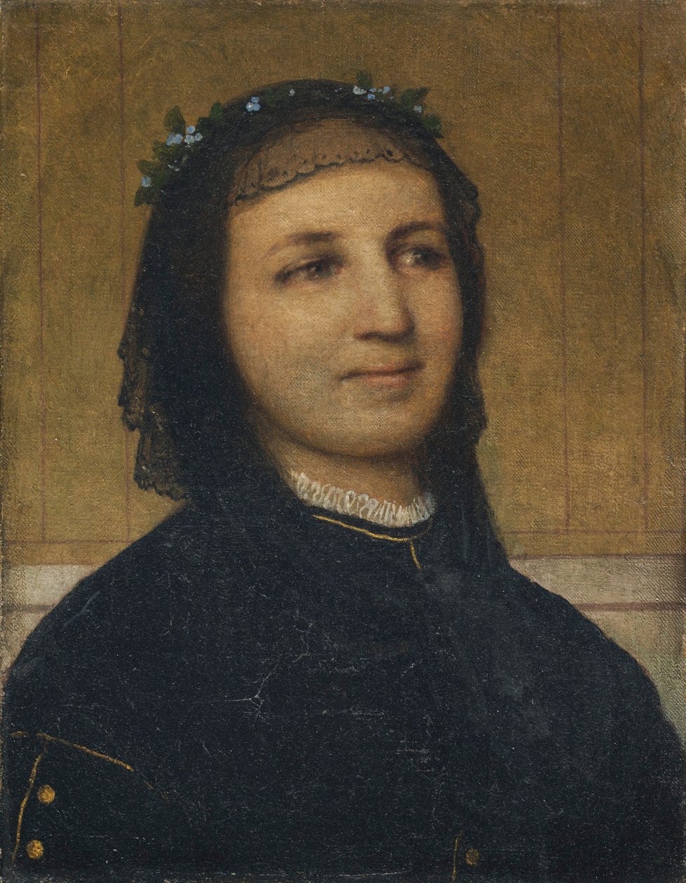 Retrato Margaretha Antoinette Mähly-Schermar de Arnold Böcklin