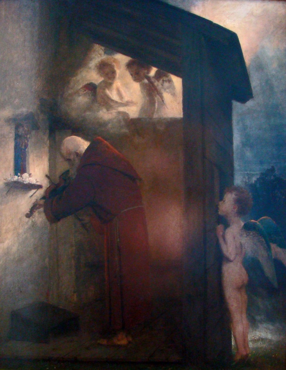 Einsiedler de Arnold Böcklin