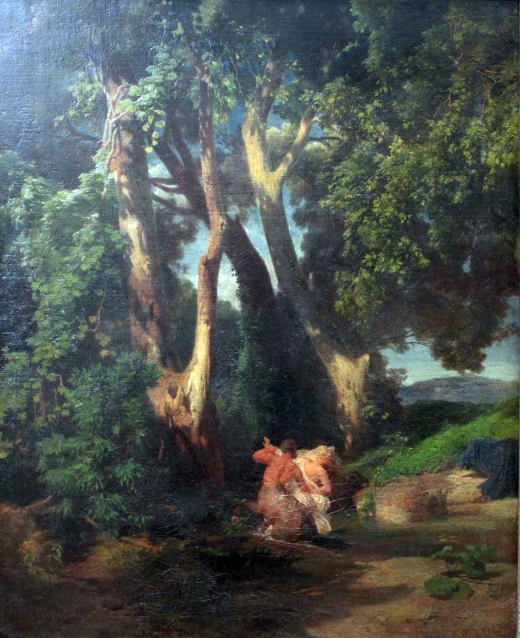Centauro e ninfa de Arnold Böcklin