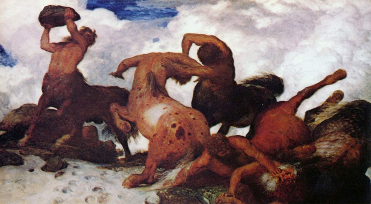 Kentaurenkampf de Arnold Böcklin