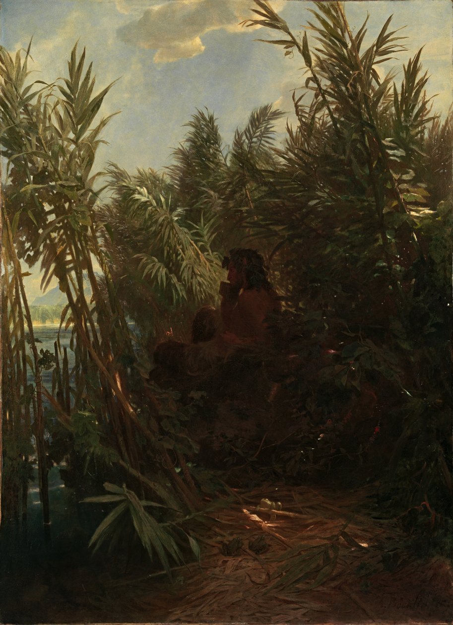 Pan nas canas de Arnold Böcklin