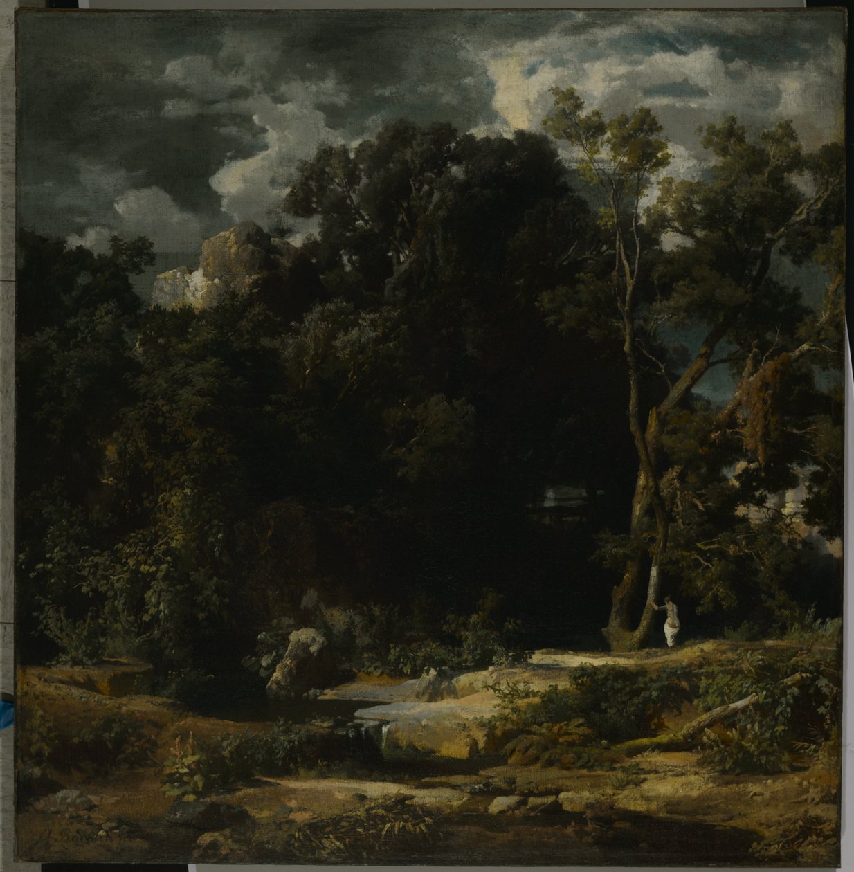 Paisagem romana de Arnold Böcklin