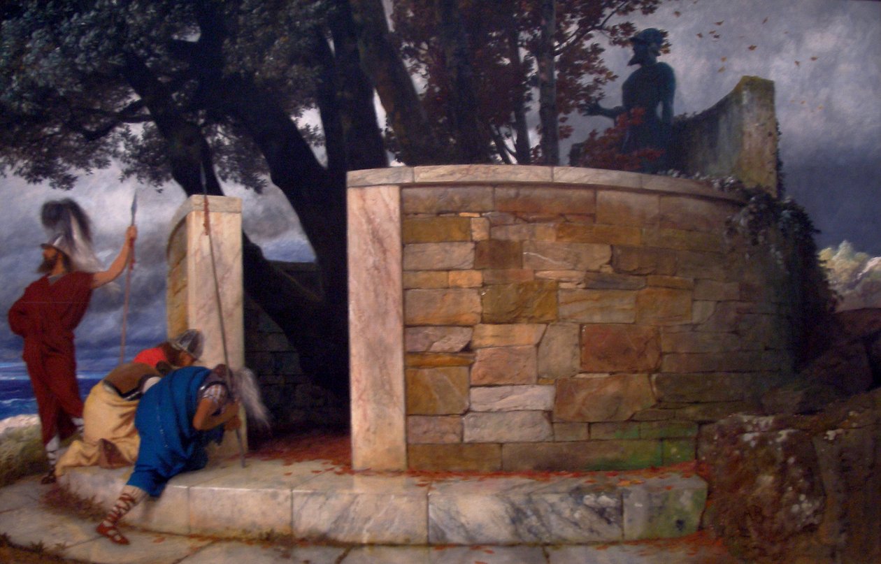 O Santuário de Hércules de Arnold Böcklin