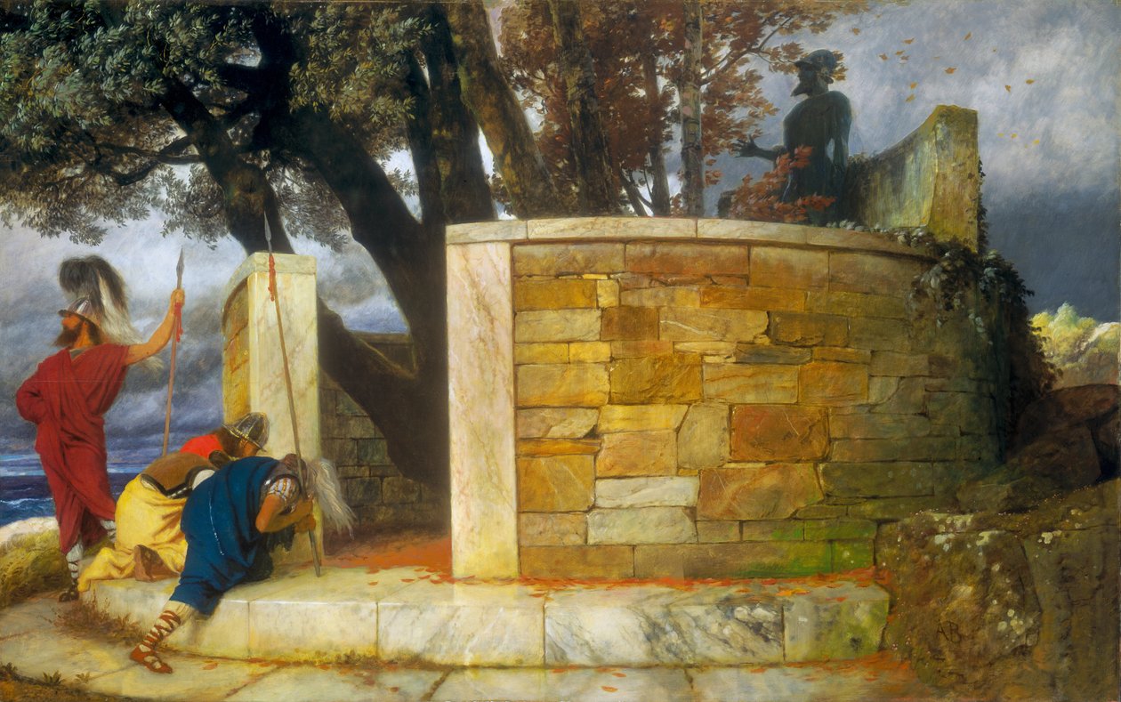 O Santuário de Hércules de Arnold Böcklin