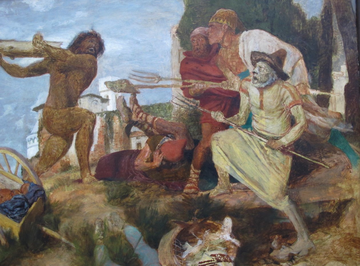 furioso orlando de Arnold Böcklin