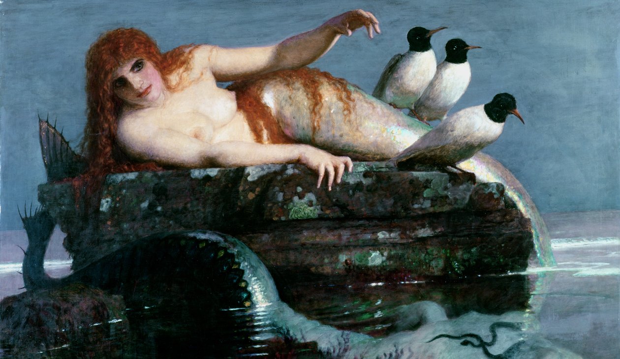 Mar Calma (Mar Calmo), 1886-87 de Arnold Böcklin