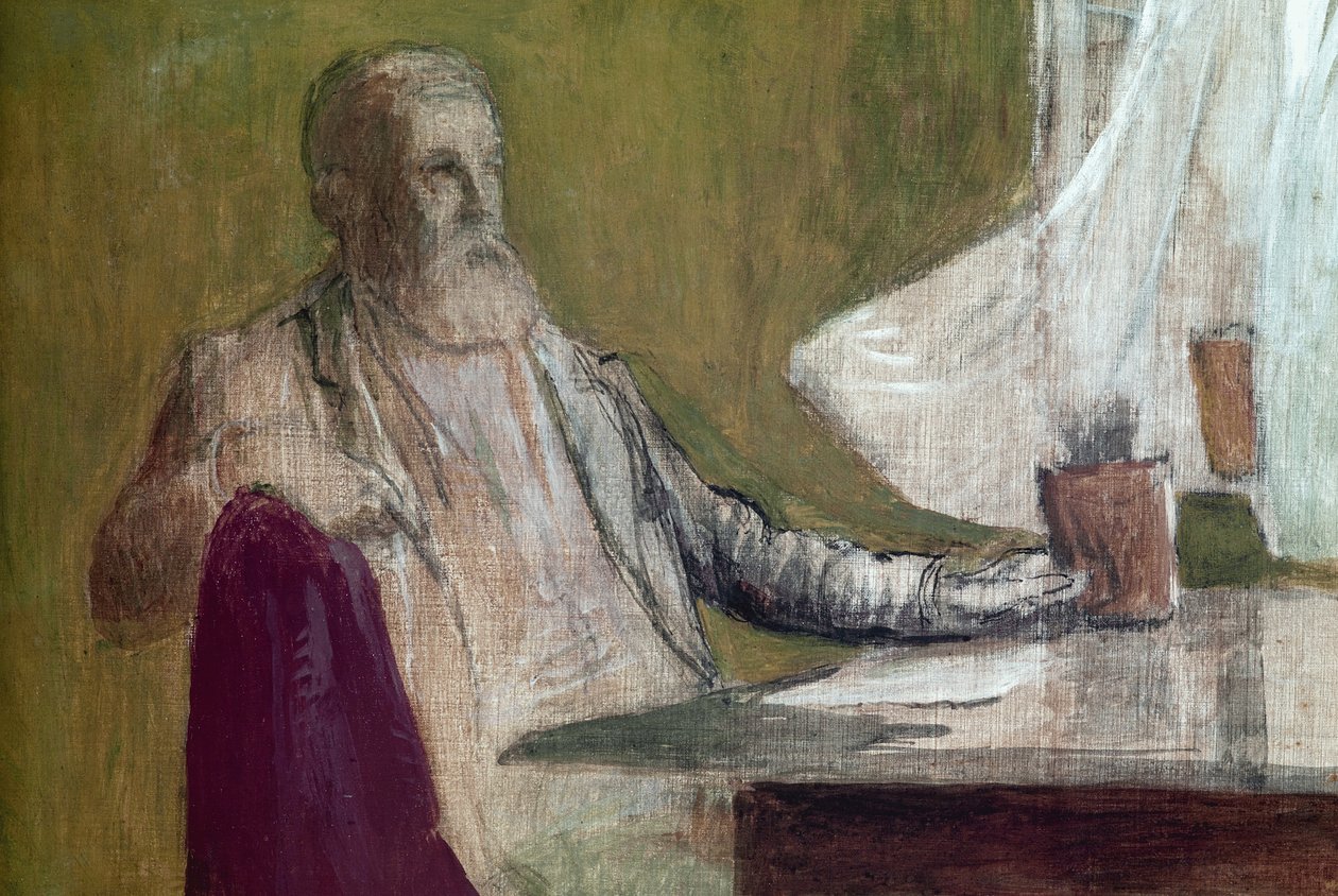 Auto-retrato, 1893-95 de Arnold Böcklin