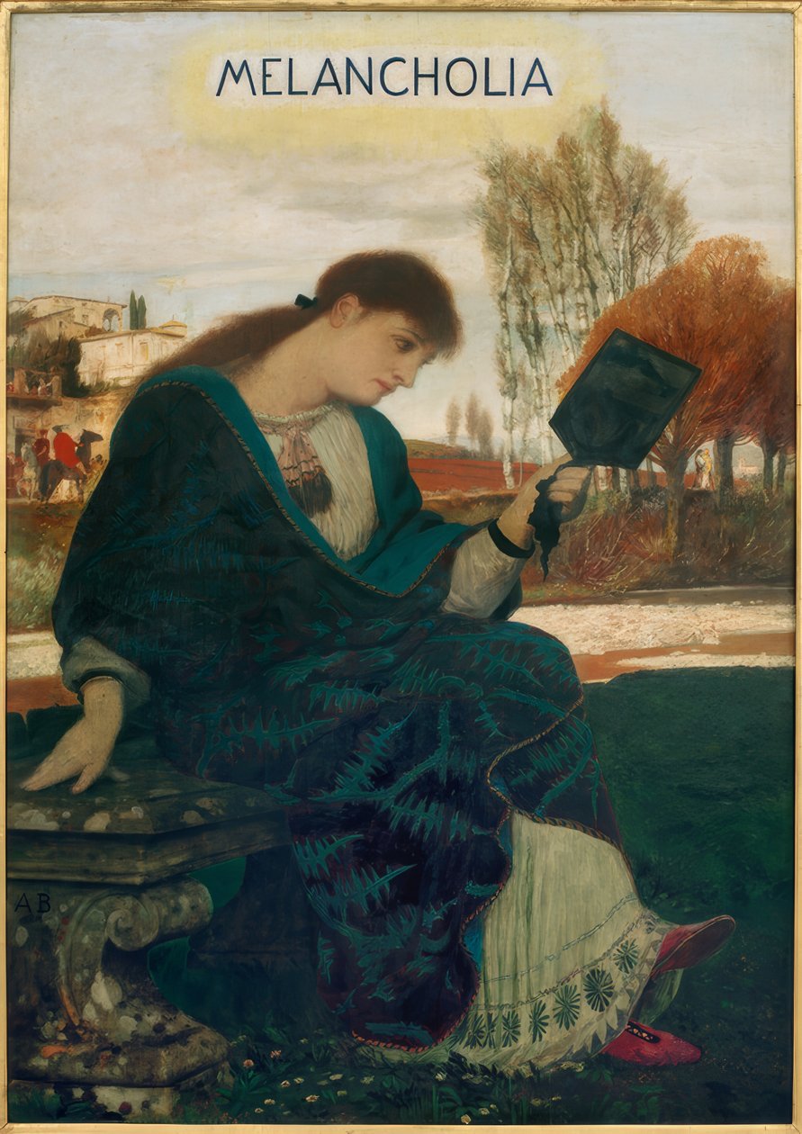 A. Böcklin, Melancolia de Arnold Böcklin
