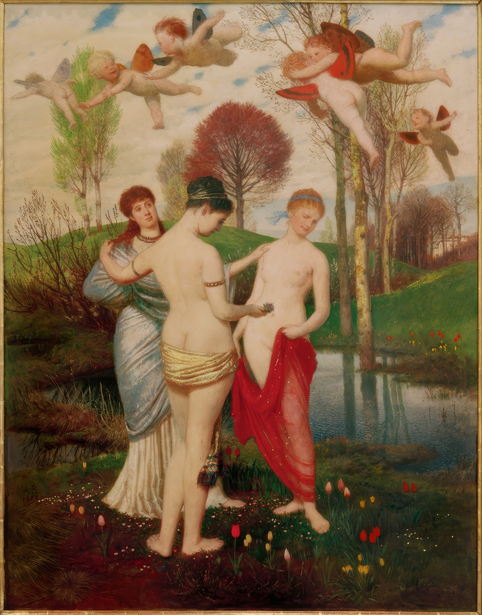 hino primavera de Arnold Böcklin