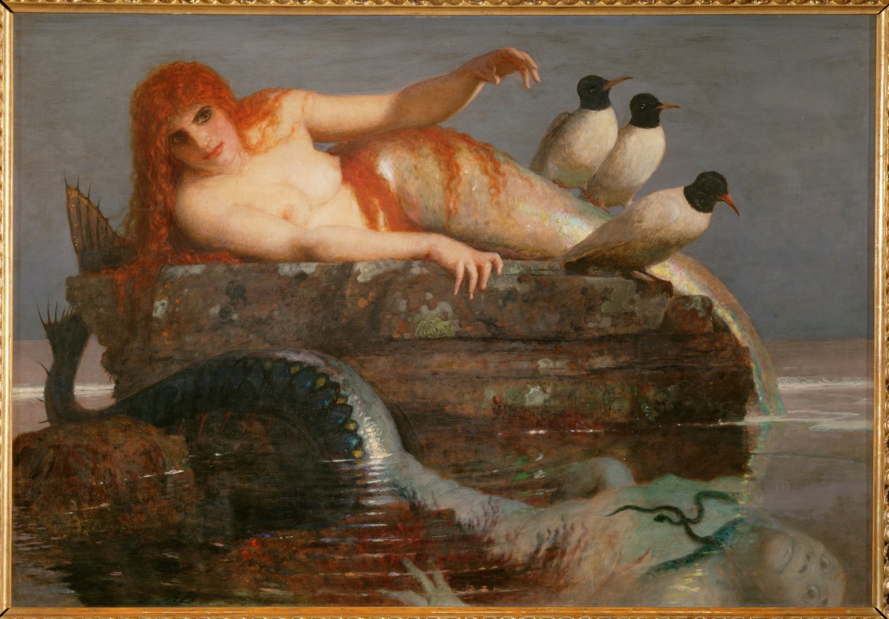 Meeresstille - O silêncio do mar ... de Arnold Böcklin