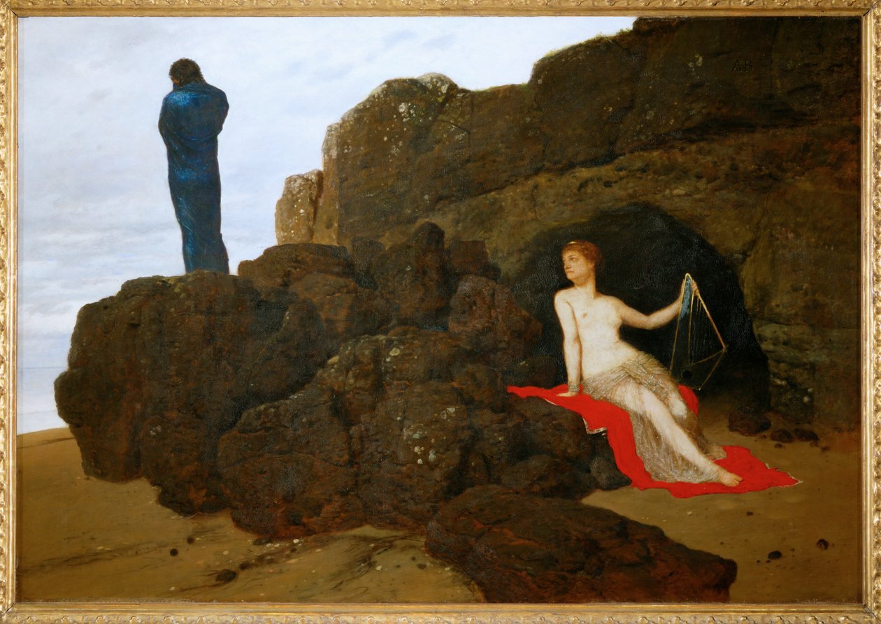 Odisseu e Calipso - Ulisses e Calipso ... de Arnold Böcklin