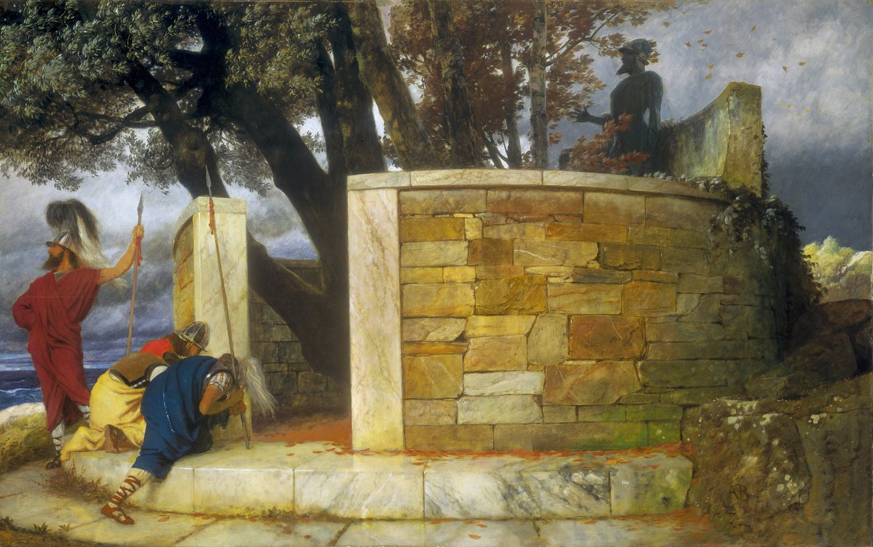 O Santuário de Hércules de Arnold Böcklin