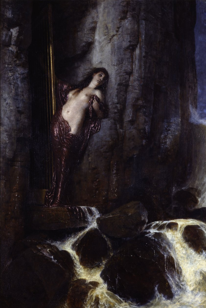 Ressaca marítima (O som) de Arnold Böcklin