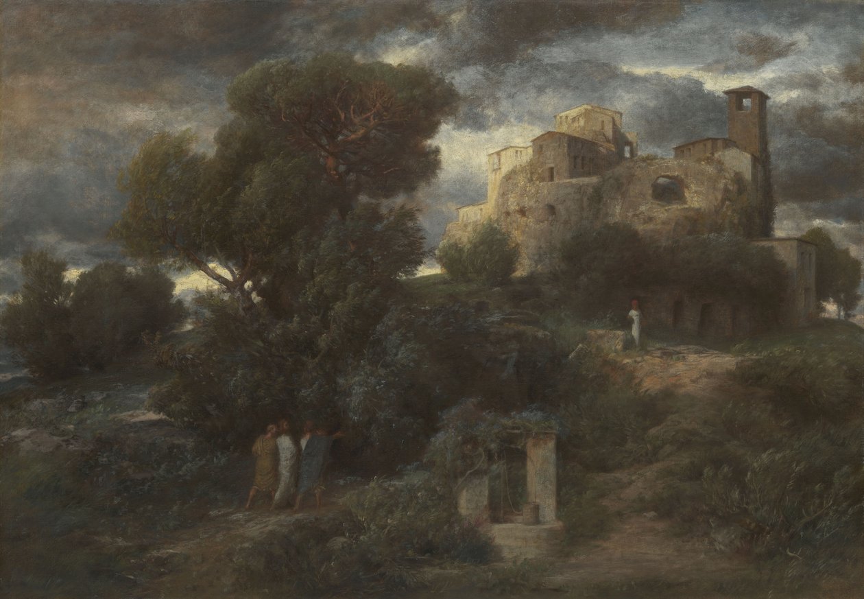Caminho para Emaús de Arnold Böcklin