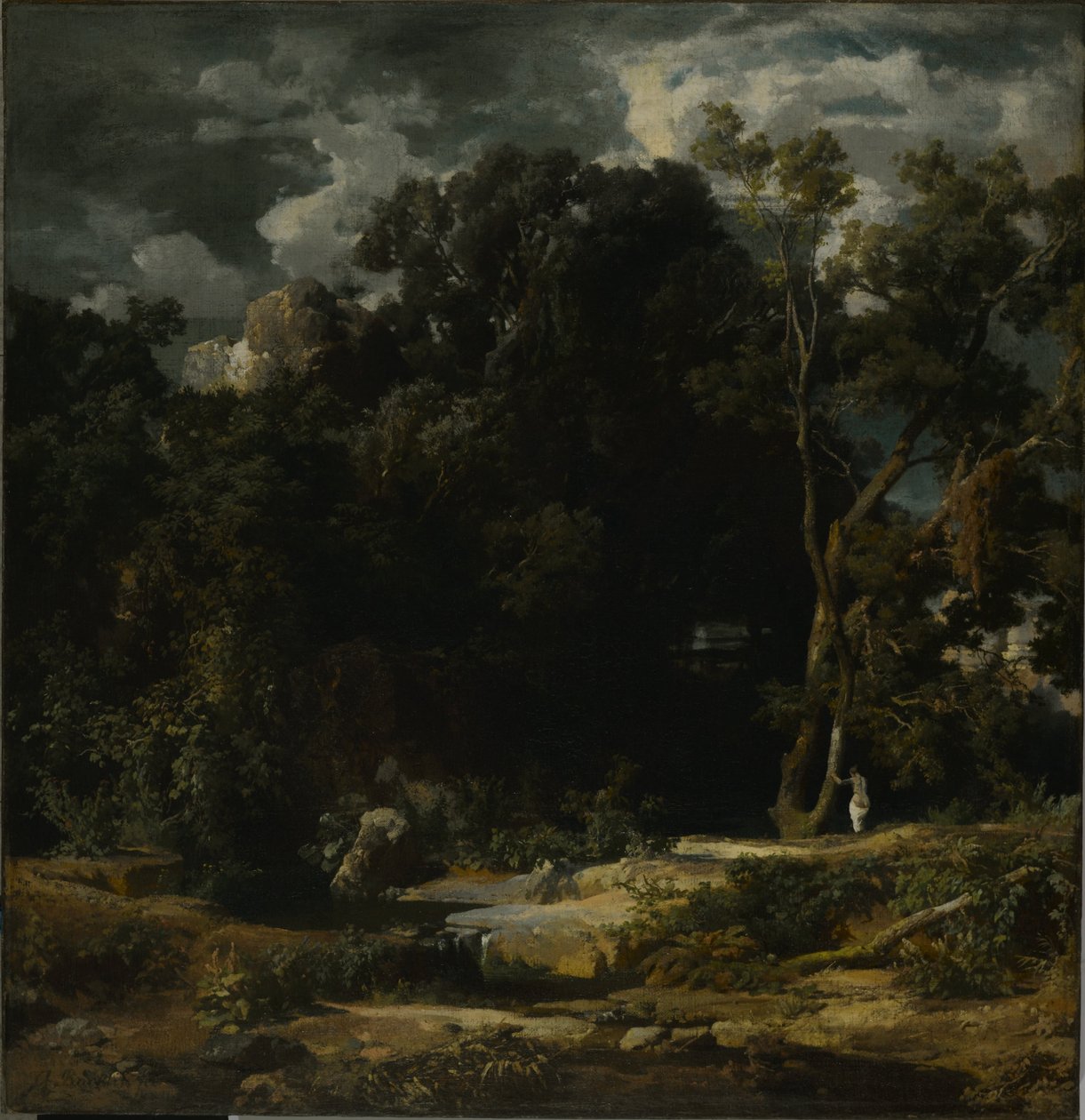 Paisagem romana de Arnold Böcklin
