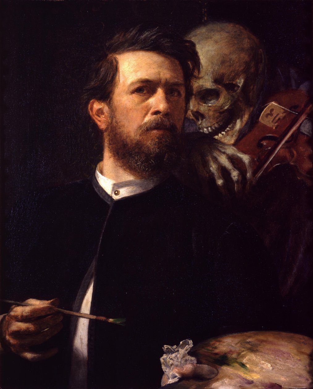 Autorretrato de Arnold Böcklin