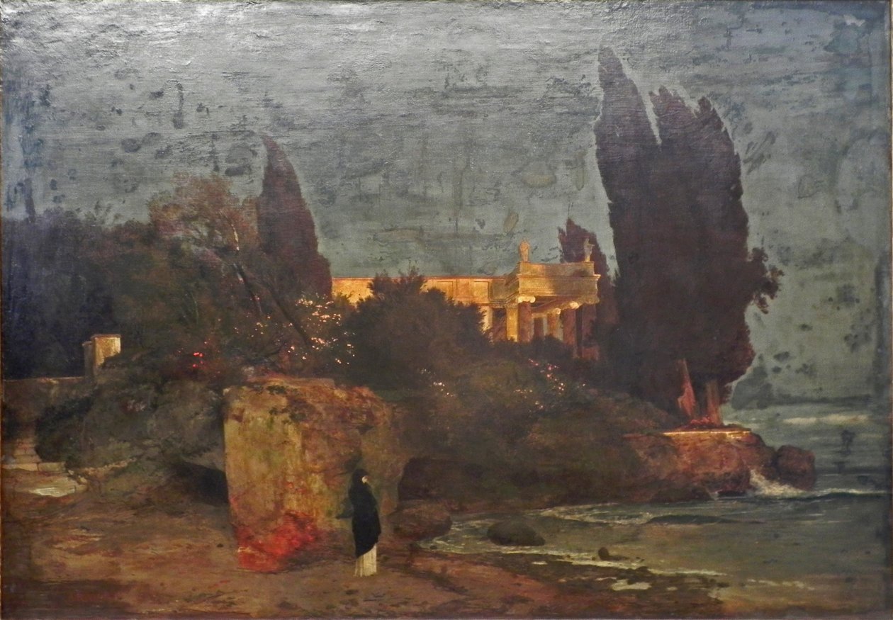 Villa by the Sea, versão I de Arnold Böcklin